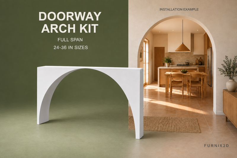 Full Span Doorway Arch Kit — 24–36 in sizes