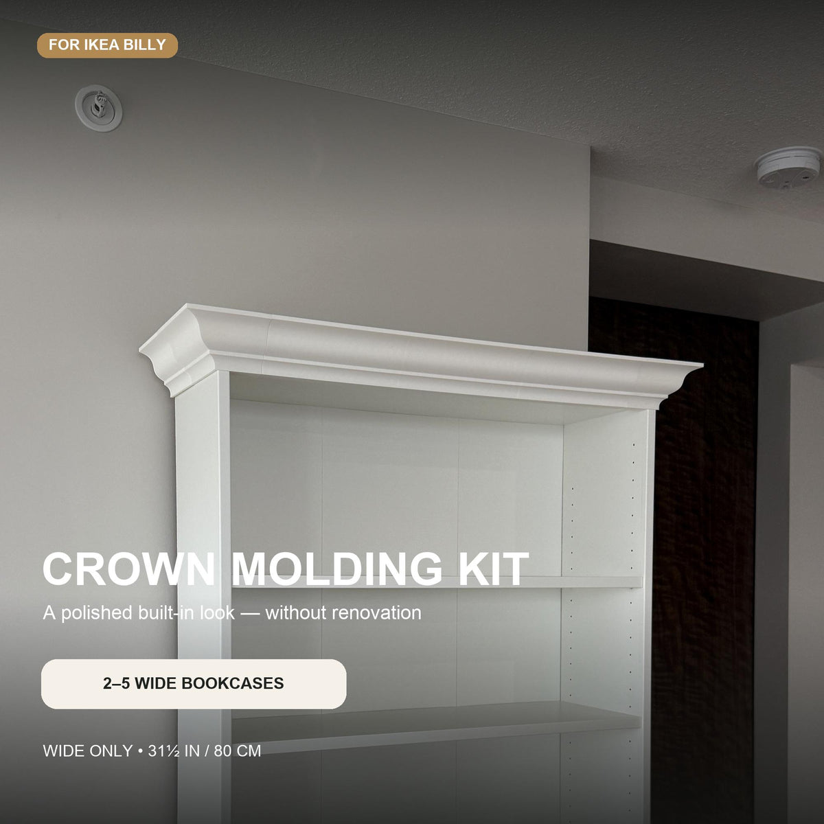 BILLY Crown Molding · 2–6 Wide — product detail 1