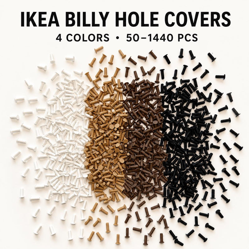 BILLY Shelf Hole Covers — product detail 1