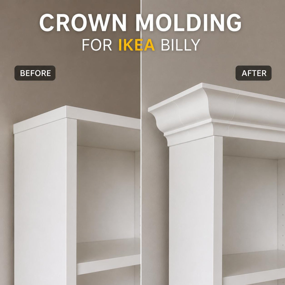 BILLY Crown Molding Kit — product detail 1