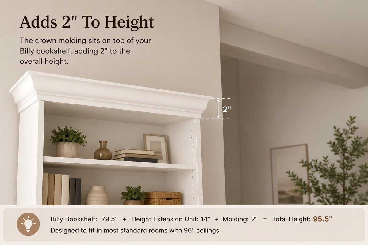 BILLY Crown Molding Kit — product detail 9