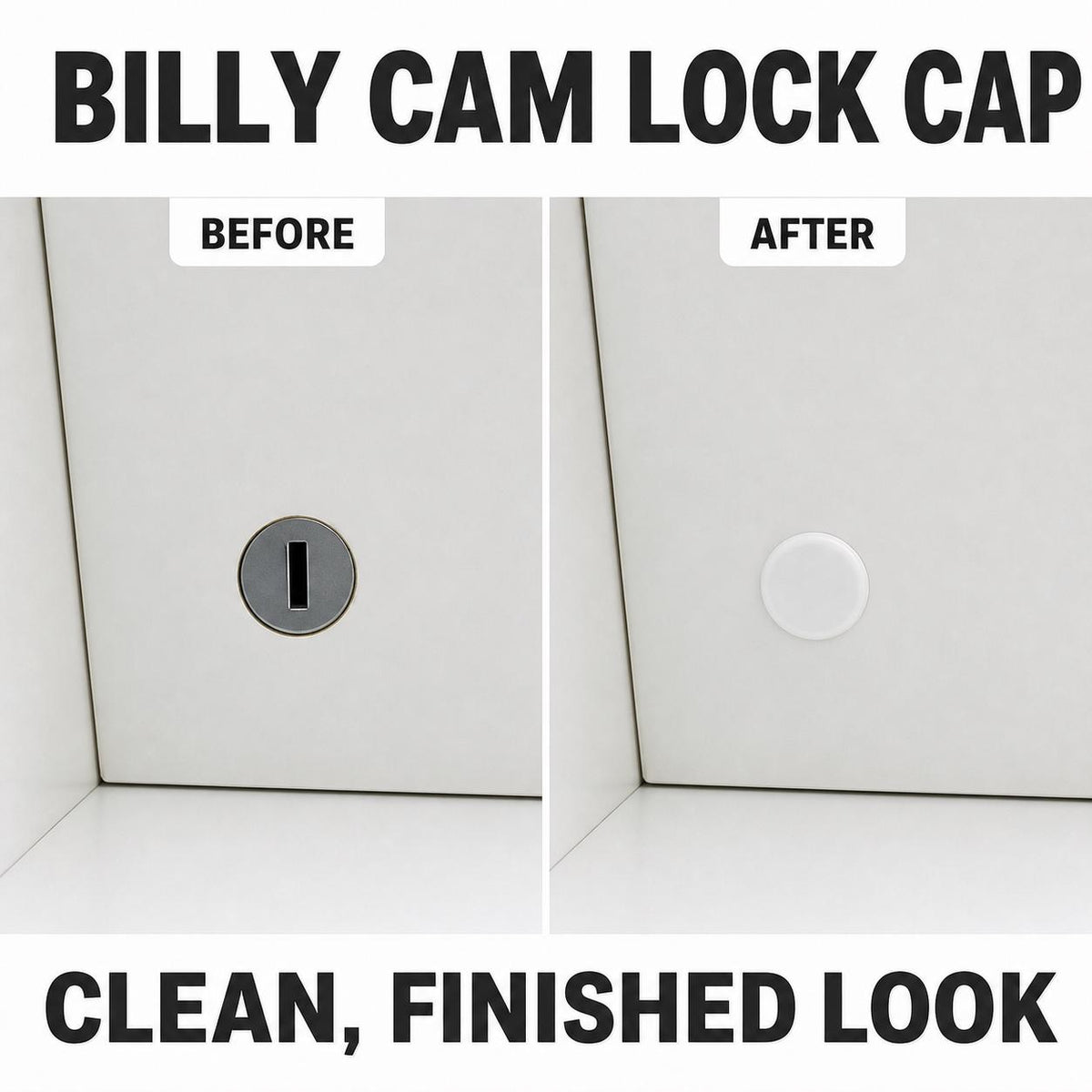 BILLY Cam Lock Caps — product detail 1